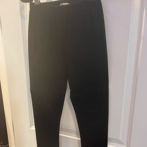 Plain black leggings size medium by Angel Premium